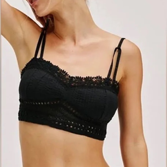 Free People, Intimately Tallulah black bralette ❤️ NWOT size XS - Picture 5 of 5